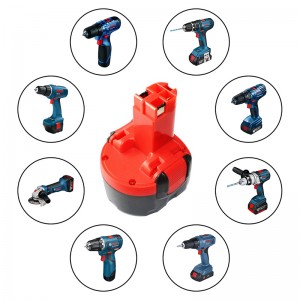 Bosch 2 607 335 587، 2 607 335 766 Ni-Mh 7.2V 2000mAh حزم بطارية قابلة للشحن