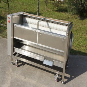 نوع جديد QX-818 منظف الفاكهة / آلة تقشير الفاكهة / آلة تقشير فرشاة تنظيف الفاكهة