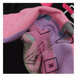 كنزة جاكار نسائي متعددة الألوان هندسية 2018