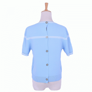 تخصيص OEM جودة عالية 2018 الصيف السيدات البلوز كنزة صوفية