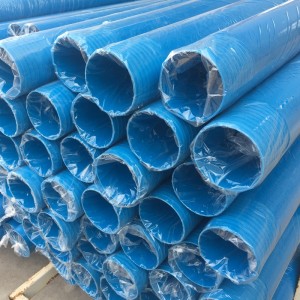 200MM PVC-U جيدا غلاف الأنابيب والشاشة للحفر