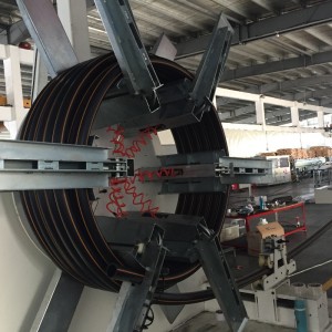 المورد الصيني لأنابيب الغاز HDPE مع الخط الأصفر