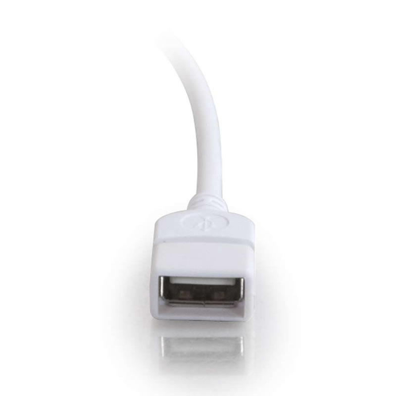 USB 2.0 A ذكر إلى أنثى تمديد كابل