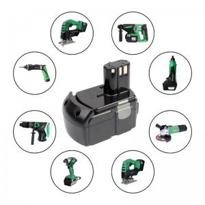 بطاريات أدوات اللاسلكي عبر الإنترنت ، بطارية ليثيوم أيون 18v 3000mAh لشركة Hitach BCL1830 ، EBM1830