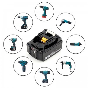 BL1815 ، BL1820 ، BL1825 18V 5000mAh استبدال بطارية ليثيوم أيون اللاسلكي