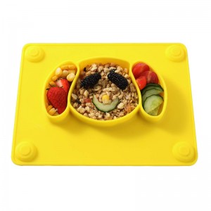 سيليكون لوحة الشفط للأطفال الصغار والأطفال