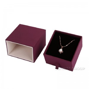 الراقية المخصصة اليدوية ورقة حقيبة المجوهرات ورقة مربع