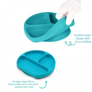 الغذاء الصف سيليكون الطفل الالتصاق حصيرة تحديد الموقع