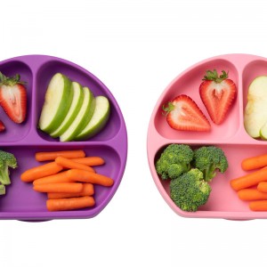 ادارة الاغذية والعقاقير LFGB معتمد الطفل سيليكون تحديد الموقع لوحة