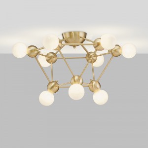 جديد فن الزجاج بسيطة شخصية الأزياء الثريا الثريا Km2134