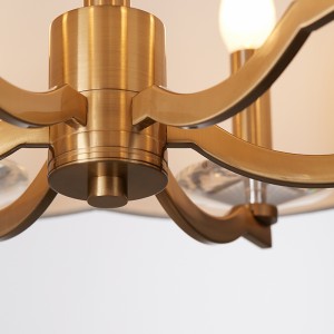 الحد الأدنى الحديثة جولة نوم دراسة الديكور الثريا Km2119