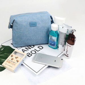 المعاد تدويرها RPET fasion حقيبة مستحضرات التجميل