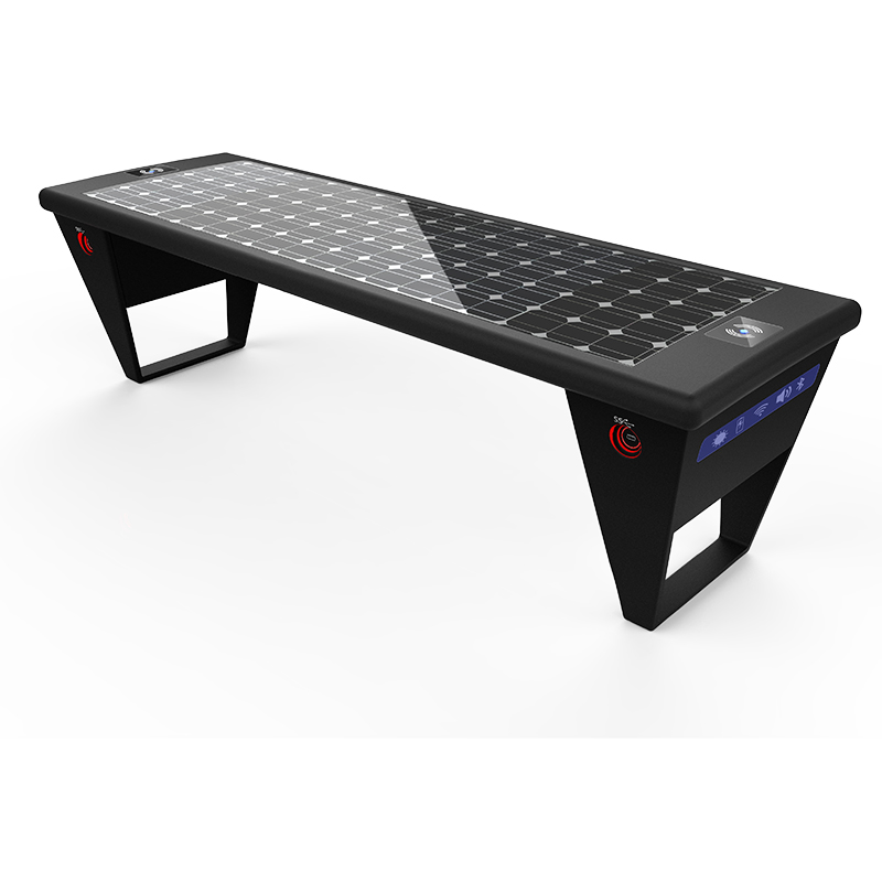 الذكية للطاقة الشمسية لوحة الأثاث الحضري مقاعد البدلاء لشحن الهاتف المحمول