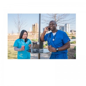 تصميم المجتمعات المجتمعات الحدائق الشمسية في الهواء الطلق محطة شحن الهاتف المحمول