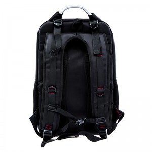 17SA-6601F جيوب mulitiple كبيرة مقبض معدني أعلى جودة أكسفورد نايلون 17 بوصة حقيبة كمبيوتر محمول على ظهره