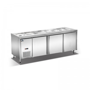 تبريد الهواء الصديقة للبيئة تحت ندوة ساندويتش 0 ~ 10 درجة مئوية