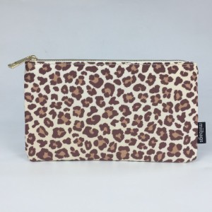 حقيبة مستحضرات التجميل سستة fasion المعاد تدويرها