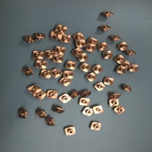 المواد سبيكة المواد المختلفة أجزاء مطحنة مخصصة