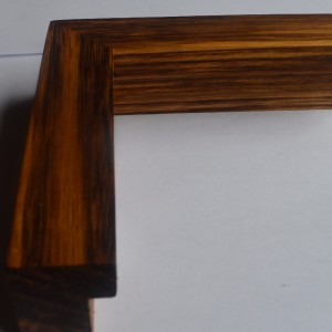 إطار الصورة الخشب الصلب (Zebrawood)