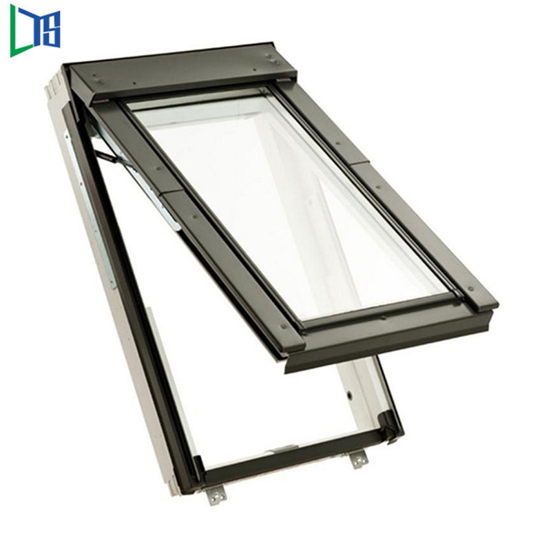 As2047 معيار رمادي أبيض / أسود الألومنيوم نافذة المظلة المفتوحة في الخارج زجاج واحد أو مزدوج