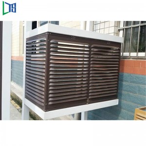 الألومنيوم الخارجي أحد مصراع الشمس الظل كوة نافذة كوات أحد مع طلاء مسحوق الانتهاء