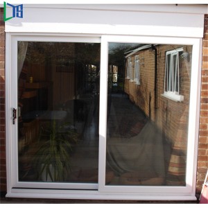 As2047 أستراليا معيار الألومنيوم أبواب منزلقة العزل الحراري مع الزجاج المزدوج الزجاج