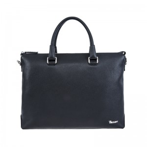 18SG-6815F كبيرة الحجم جلد طبيعي حقيبة كمبيوتر محمول رسول حقيبة الكتف حقيبة جلدية الرجال