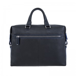 18SG-6817F حقيبة ليشي جلد الأعمال للرجال حقيبة كمبيوتر محمول withTablet الجيب