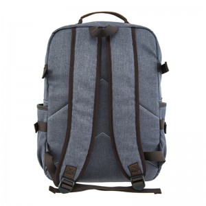 18SC-6890D حار بيع تصميم الجلود تقليم قماش عودة حزمة خمر bagpack حقيبة قوانغتشو قوانغتشو ظهره للشباب