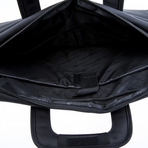 17SG-7584F حقيبة سفر الأعمال الكلاسيكية مقاومة للماء حقيبة كمبيوتر محمول 15.6 بوصة قابلة للتوسيع رسول حقيبة الكتف للكمبيوتر