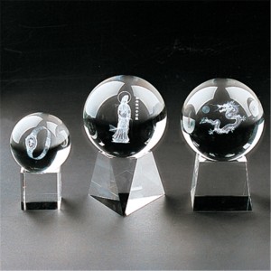 3D نقش داخلي منتجات الكريستال