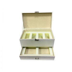 الجملة مخصص الجلود الصغيرة هدية مربع المجوهرات الفاخرة