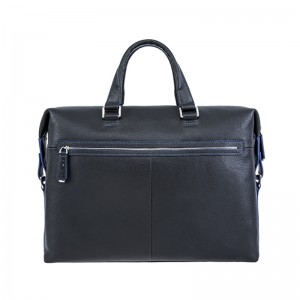 18SG-6817F حقيبة ليشي جلد الأعمال حقيبة كمبيوتر محمول للرجال