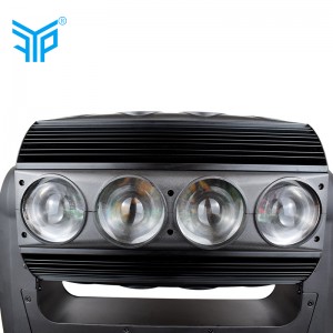 اللون غسل الإضاءة لاعبا اساسيا rgbw الصمام 16 قطع * 25 واط غسل تتحرك المرحلة الوهمية ضوء تأثير شعاع عالية السطوع ، جودة عالية