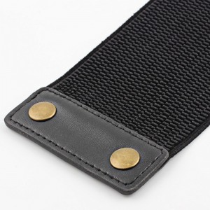 HD0823 - تخصيص PU الجمع بين مرونة الخصر المرأة حزام