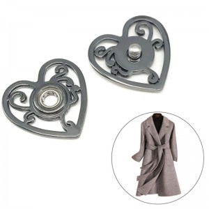 تجارة الجملة المخصصة للأزياء والملابس والاكسسوارات أزرار مجوهرات المفاجئة المعدنية 6