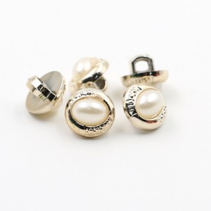 11MM زر DIY لؤلؤة منزلية قميص شيفون 11