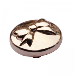 أزياء فراشة زر تصميم الملابس المعدنية زر عرقوب الذهب لمشط الثنية 13