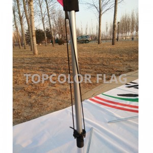 العرف تصميم أعلام شفرة رخيصة في الهواء الطلق