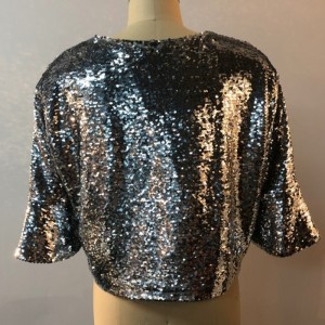 SILVER BEAD BLOUSE JLWB0013