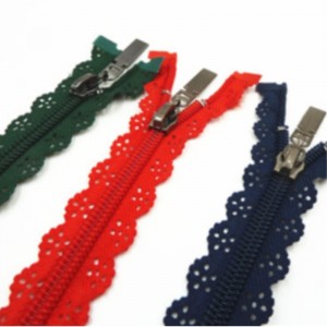 حساسة وعصرية سحاب النايلون الدانتيل 6