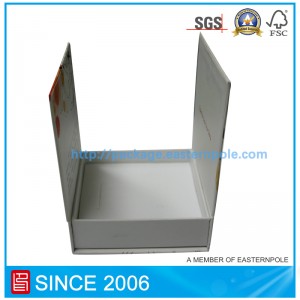 مربع ورقة مغناطيس ختم الفاخرة مع اللوحات مزدوجة