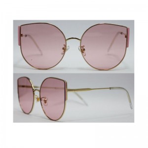 الجملة مخصص شعار نظارات شمسية المرأة الكبيرة عيون القط الإطار