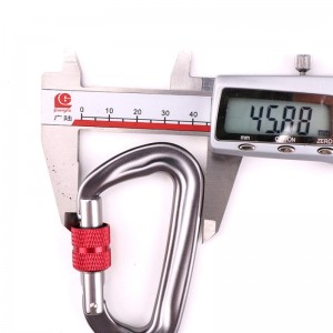 هوك في الهواء الطلق تسلق معسكر تسلق القفل الرئيسي متعدد الوظائف الجوز تسلق مشبك في الهواء الطلق معدات الصيد السريع قفل السلامة ال...