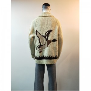 الأصفر طباعة سترة معطف RLMS0068F