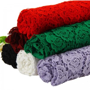 الحليب الحرير الدانتيل ， البوليستر / النايلون الدانتيل ， القطن الدانتيل ， الأقمشة