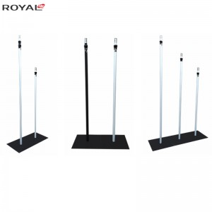 الأنابيب والستارة قابل للتعديل تستقيم 5ft-8ft