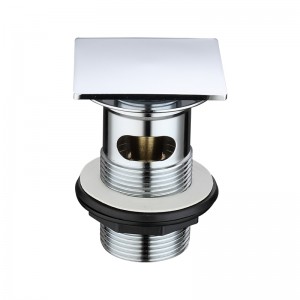 حمام النفايات فوق نفطة مربعة clack