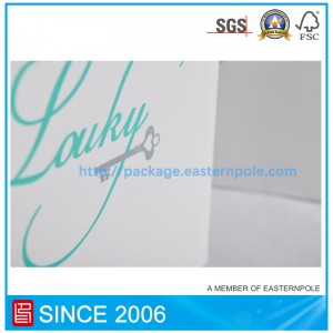 كيس من الورق المواد المعاد تدويرها للملابس