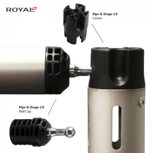 الأنابيب والستارة 2.0 تعديل تستقيم 3 قطع